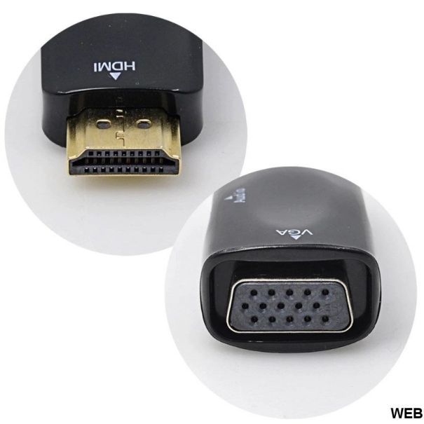 Adattatore audio/video da VGA/Jack audio ad HDMI [B006WB047]